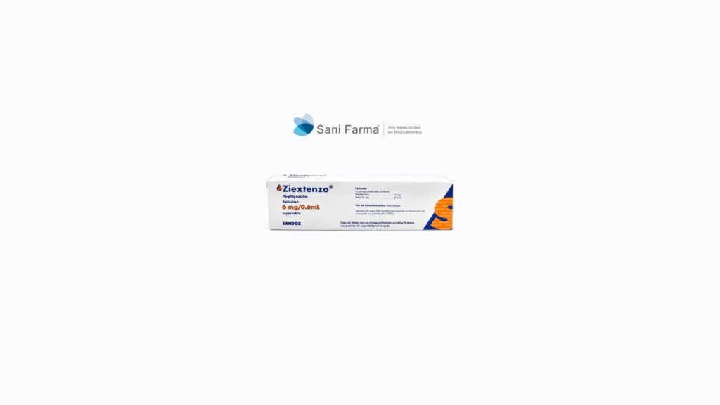 Ziextenzo 6 mg / 0.6 ml Inyectable - Pegfilgrastim