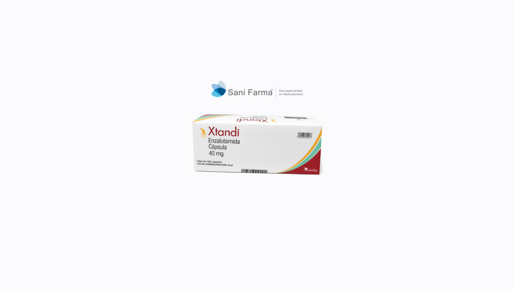 Xtandi 40 mg C/120 Capsulas - Enzalutamida