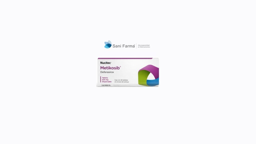 Metikosib 500 mg C/28 Tabletas - Deferasirox