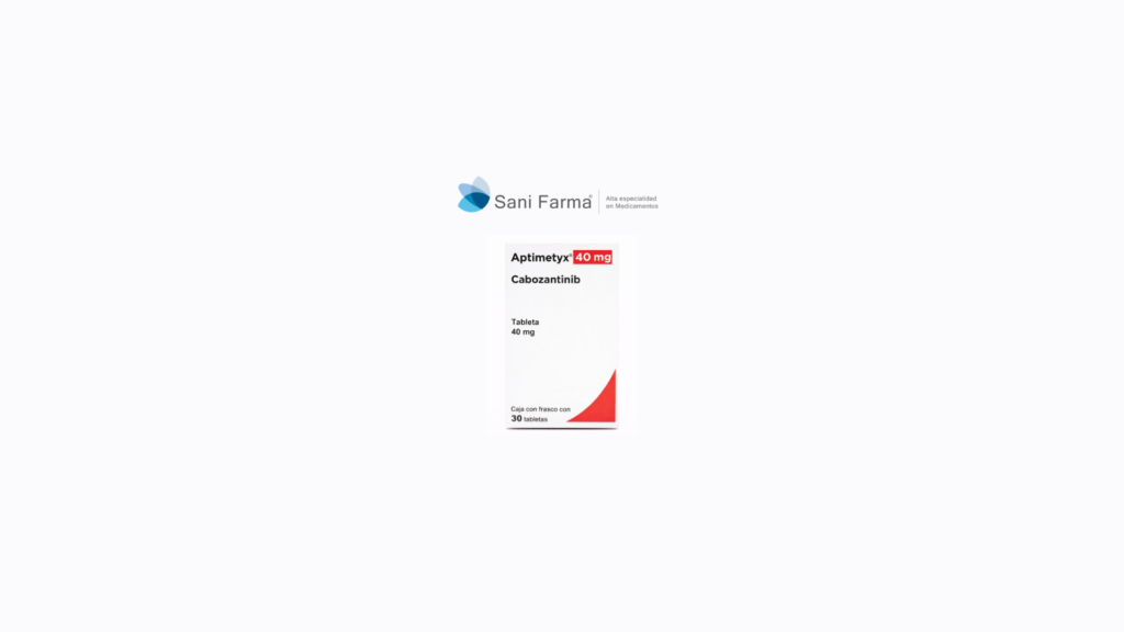 Aptimetix 40mg C/30 Tabletas - Cabozatinib