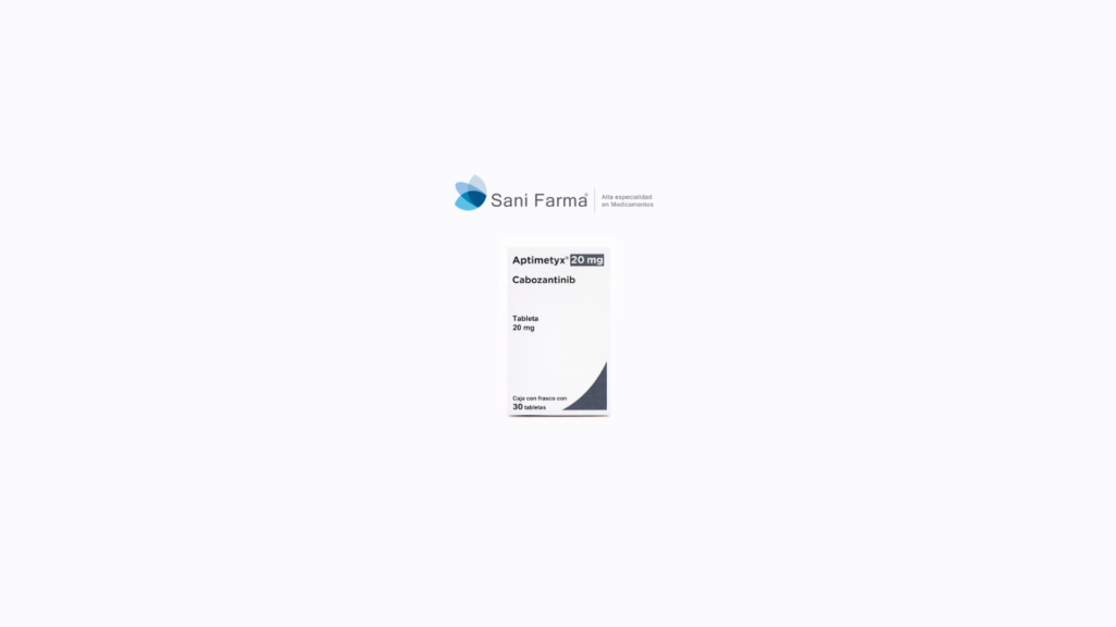 Aptimetix 20mg C/30 Tabletas - Cabozatinib
