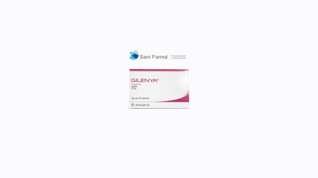 Gilenya 0.05 mg C/28 Capsulas - Fingolimod