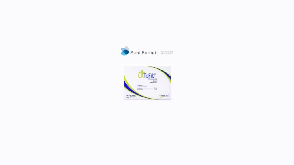 Tofib 300 mg / 56 mL C/56 Ampolletas - Tobramicina