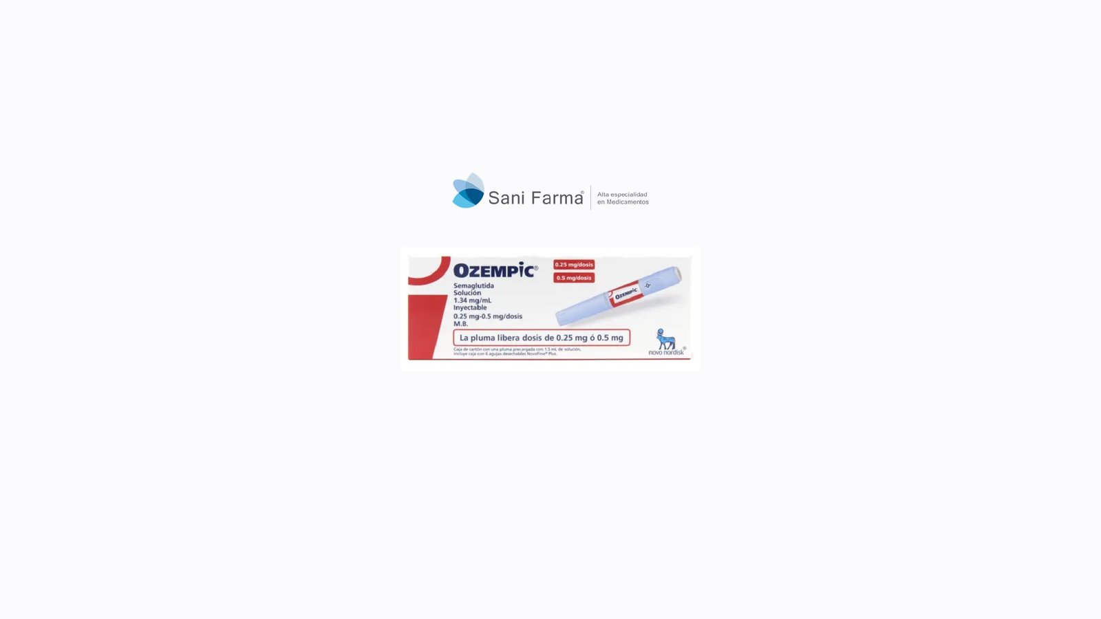 Imagen (2) Ozempic 1.34 mg /3mL SOL INY - Semaglutida