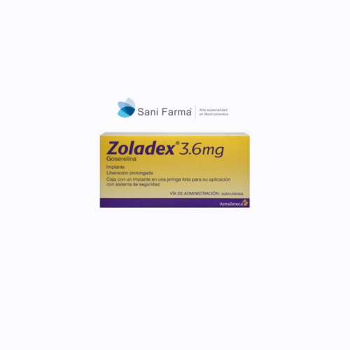 Zoladex 3.6 mg Implante Jeringa Prellenada - Goserelina