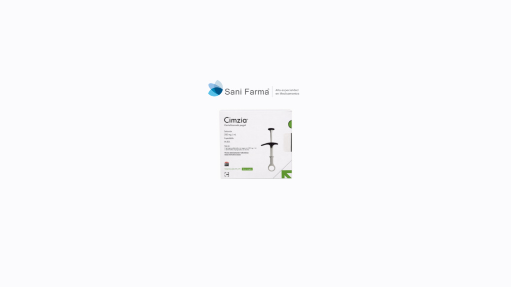 Cimzia 200 mg C/2 Jeringas Prellenadas - Certolizumab Pegol