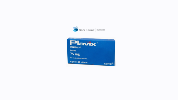 Plavix 75 mg C/28 Tabletas - Clopidogrel