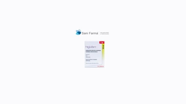 Higlobin 5 gr / 50 ml Sol Inyectable - Inmonuglobulina humana normal