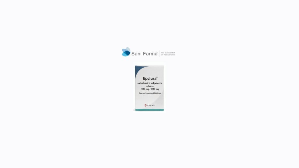 Epclusa 400 mg /100 mg C/28 Tabletas - Sofosbuvir / Velpatasvir