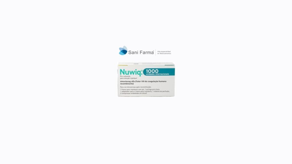 Nuwiq 1000 UI Sol Inyectable - Factor VIII