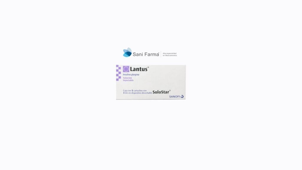Lantus Solostar 100U / 3 ml SOL INY c5 Plumas Precargadas - Insulina Glargina