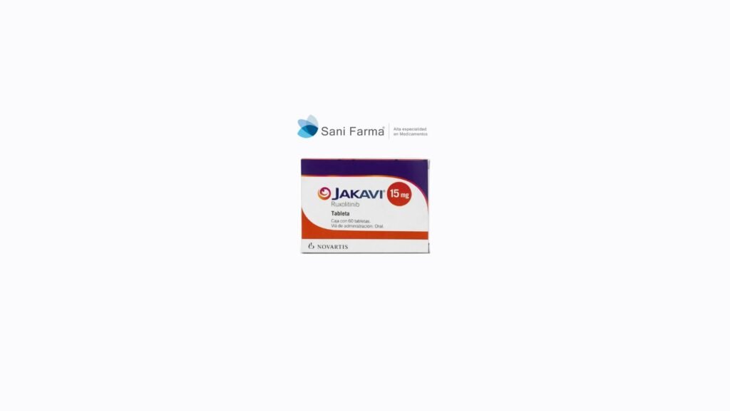 Jakavi 15 mg C/60 Tabletas - Ruxolinitib