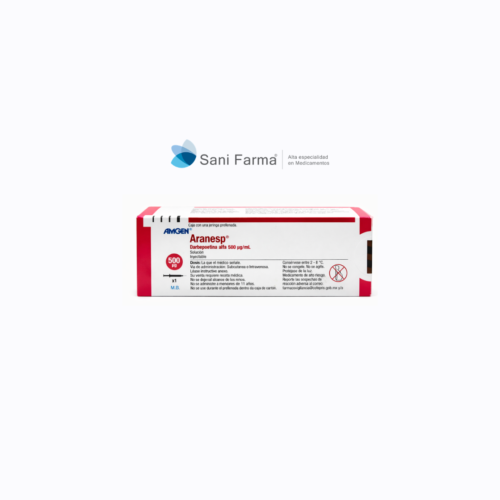 Aranesp 500 MCG/ 1 ML SOL INY - Darbepoetina Alfa