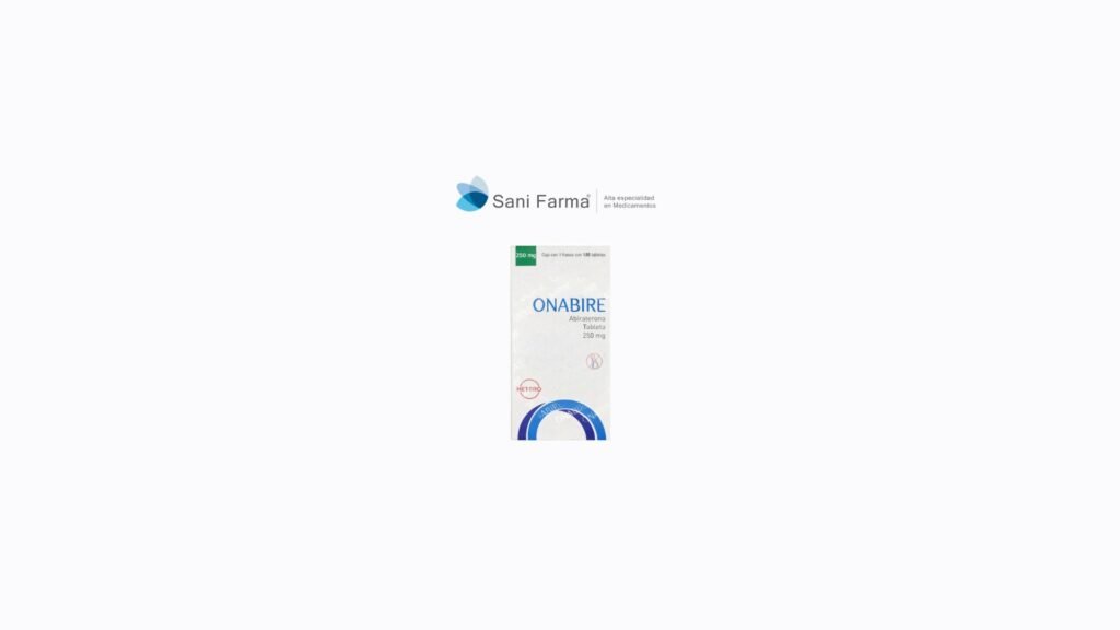 Onabire 250 mg C/120 Tabletas - Abiraterona