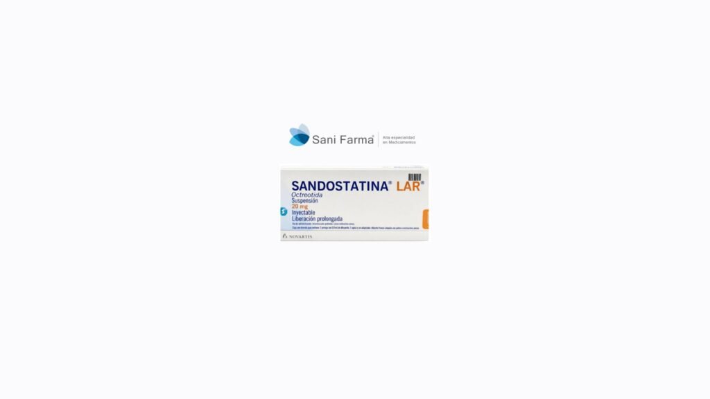 Sandostatina Lar 20 mg Sus Inyectable - Octreotida