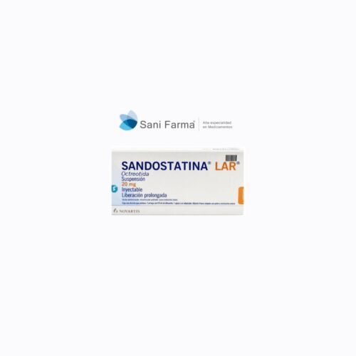 Sandostatina Lar 20 mg Sus Inyectable - Octreotida