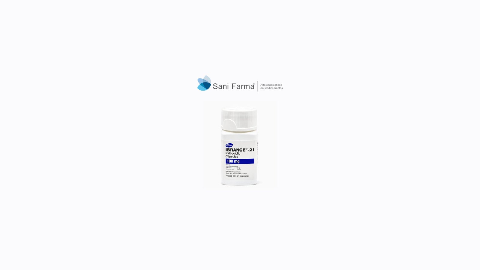 Ibrance 100 mg C/ 21 Capsulas - Palbociclib