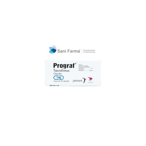 Prograf 1 mg con 50 capsulas - Tacrolimus
