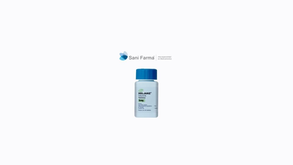 Xeljanz 5 mg con 28 tabletas - Tofacitinib