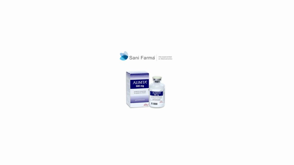 Alimta 500 mg inyectable - Pemetrexed