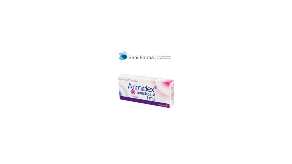 Arimidex 1 mg con 28 tabletas - Anastrozol