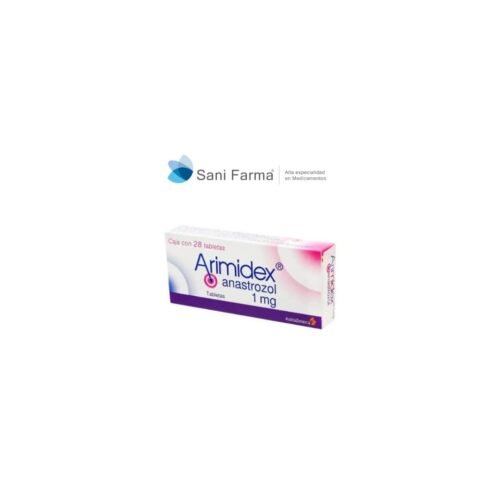 Arimidex 1 mg con 28 tabletas - Anastrozol