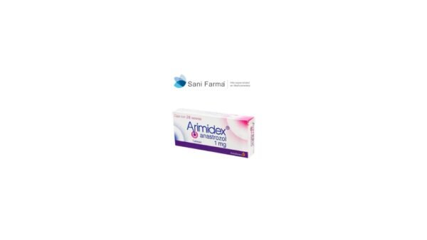 Arimidex 1 mg con 28 tabletas - Anastrozol