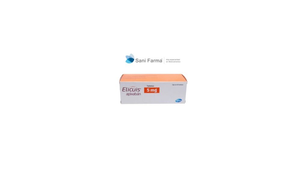 Elicuis 5 mg con 60 tabletas - Apixaban