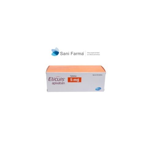 Imagen (88) Elicuis 5 mg con 60 tabletas - Apixaban