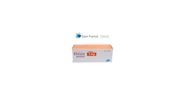 Imagen (88) Elicuis 5 mg con 60 tabletas - Apixaban