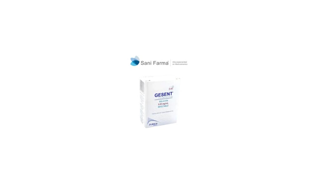 Gesent 0.25 mg / 5 mL solucion inyectable - Palonosetron