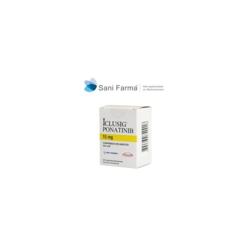Iclusig 15 mg con 30 tabletas - Ponatinib