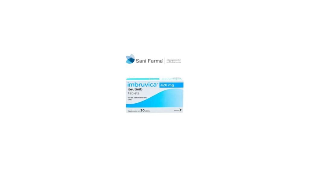 Imbruvica 420 mg con 30 tabletas - Ibrutinib